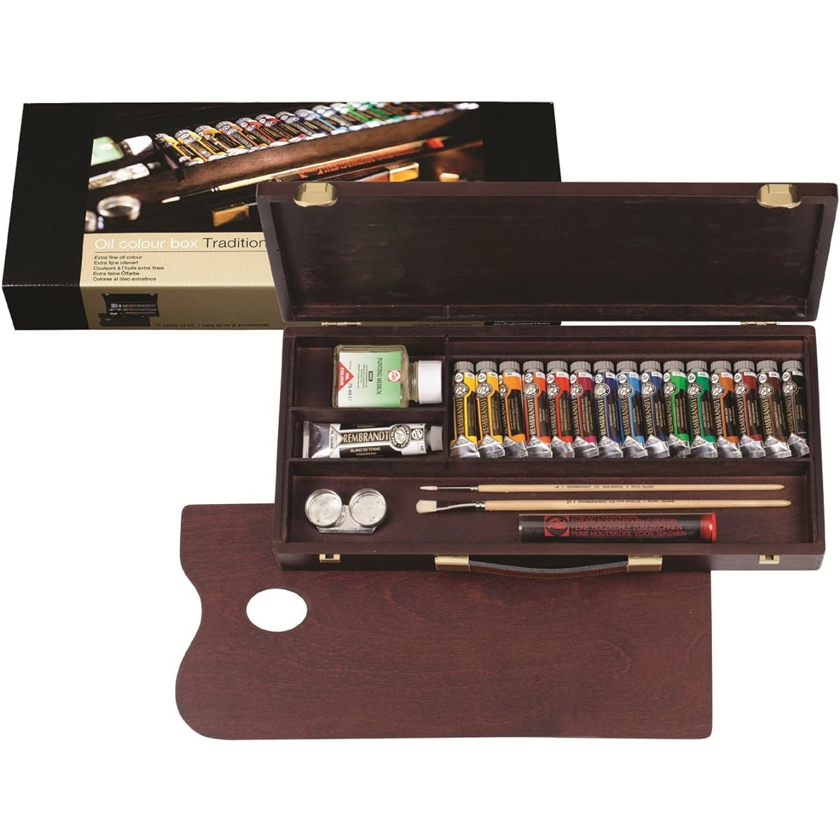 Talens Oil Paint Rembrandt Luxury Box 16 Colors T0184-0004 15ml (No. 5)
