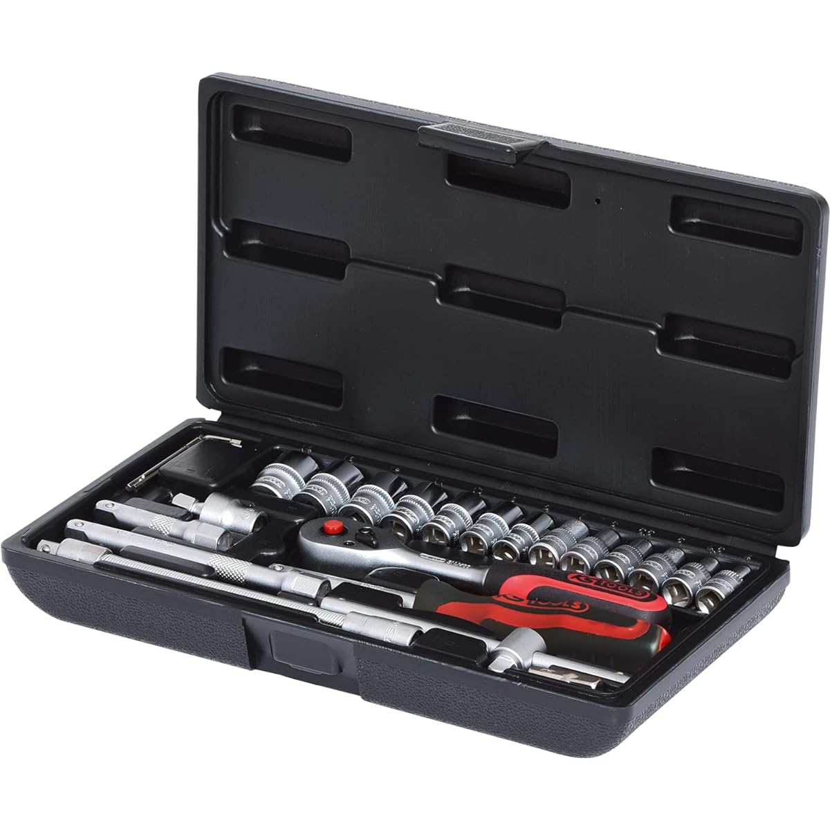 KS TOOLS 1/4" Socket set 25 pcs 911.0625