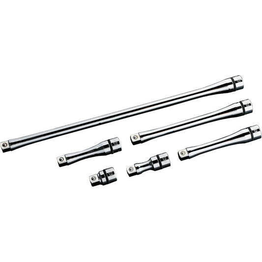 Kyoto Machinery Tools (KTC) Nepros 9.5mm (3/8 inch) Extension Bar Set 6 pieces NTBE306