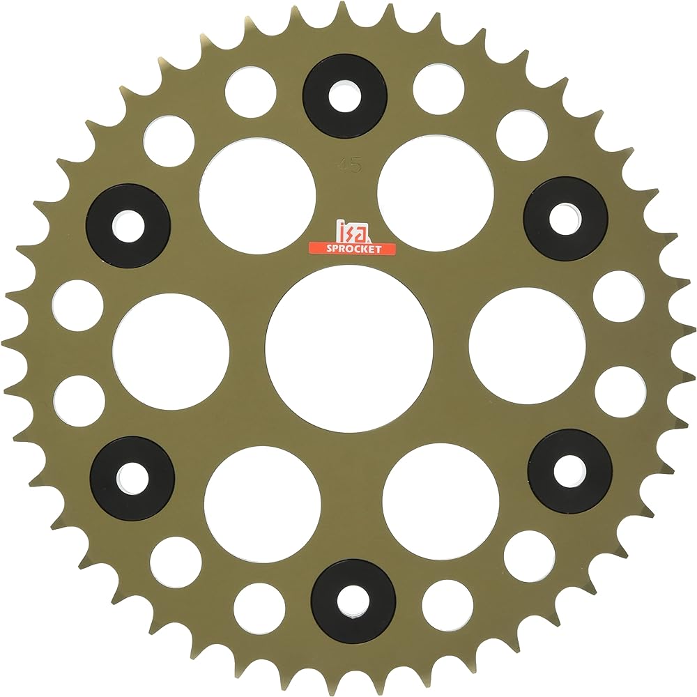 ISA Rear Sprocket [For YAMAHA] Size: 428 Number of Teeth: 45T [Model Number] Y-103