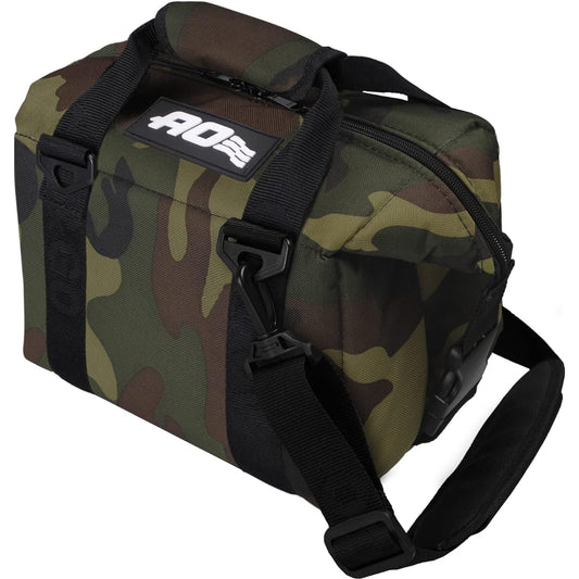 [Genuine 5 Year Warranty] AO Coolers 6 Pack Canvas Soft Cooler Various Colors 5.7L Lightweight Insulated Cooler Box Cooler Bag Insulated Bag Small Outdoor Camping Picnic