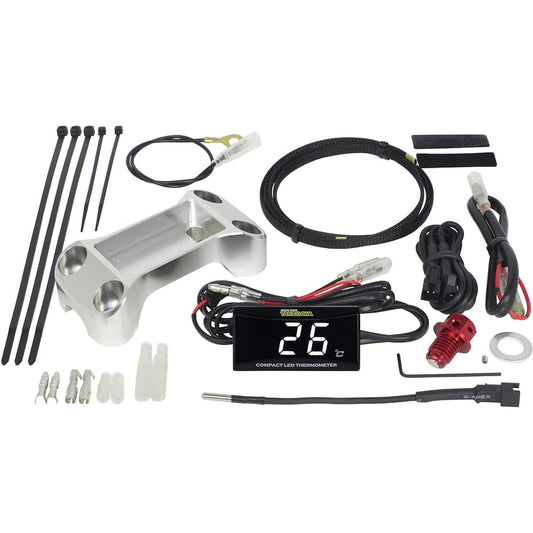 Special Parts Takegawa Compact LED Thermometer Kit Silver Grom MSX125/F Monkey 125 05-07-0009