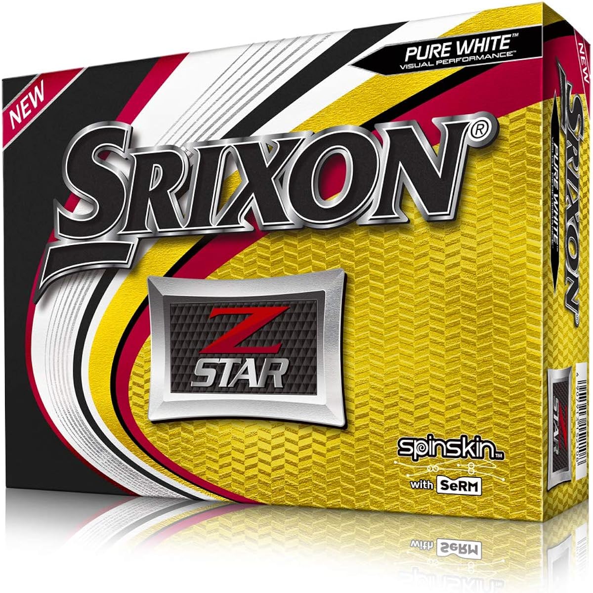 [US specifications] Dunlop NEW SRIXON Z-STAR golf ball ●2019 model● [White]