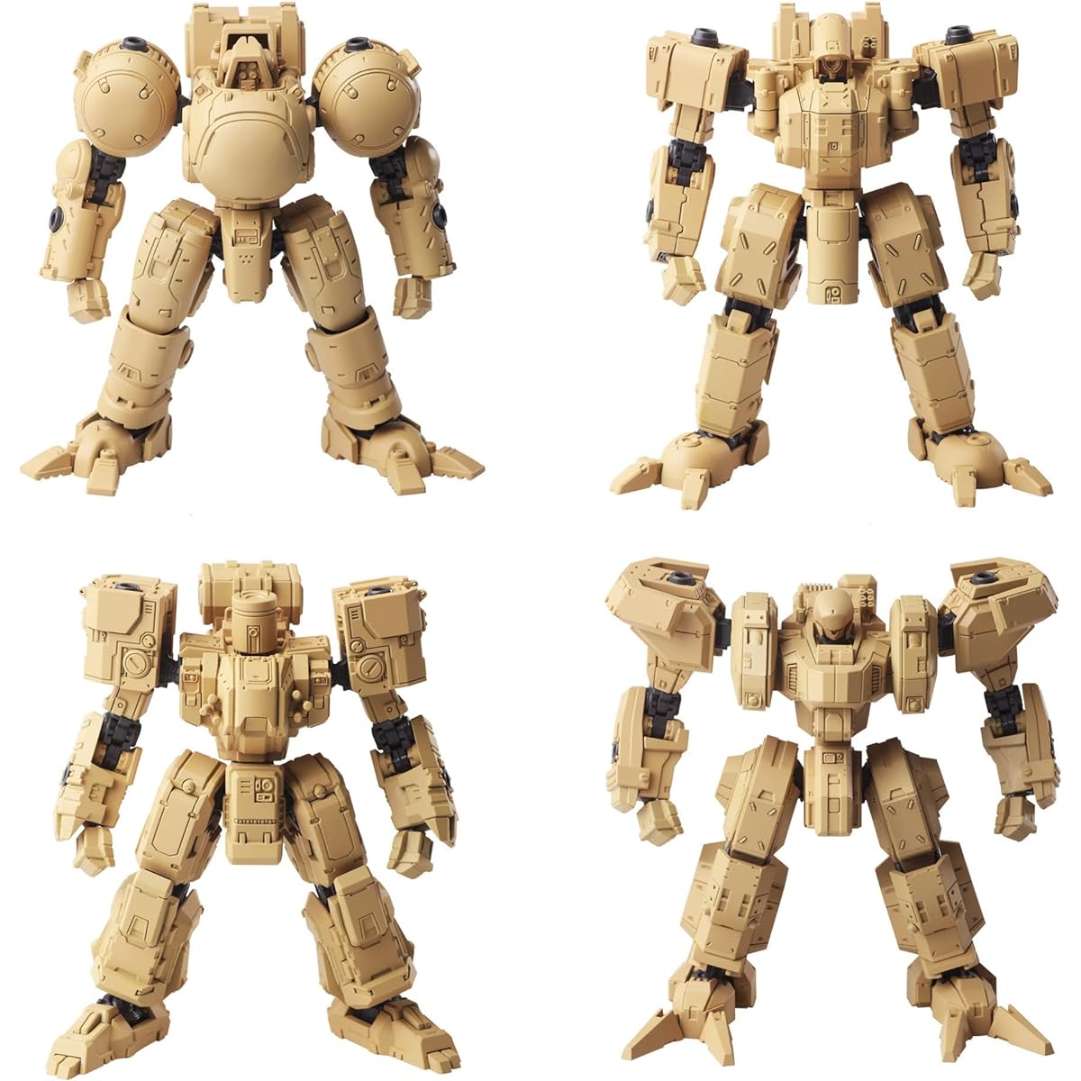 Front Mission Structure Arts 1/72 scale plastic model kit series Vol.4 BOX product 1BOX = 4 pieces total 4 types