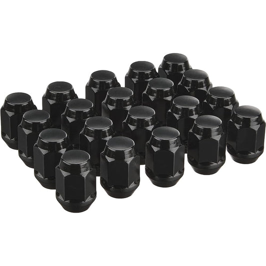 KYO-EI (Kyoei Sangyo) Lug Nut M12 x P1.5 Total Length 31mm 19HEX Black 20 Pieces 101B-19-20P