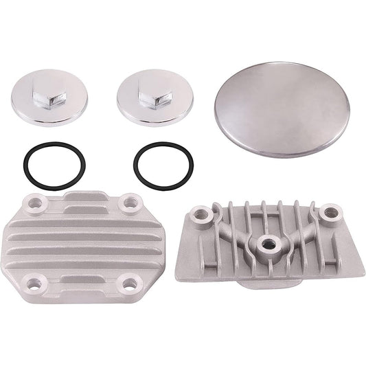 Goofit Cylinder Head Cover Set 70cc Horizontal Engine ATV For Dart Bike Goat