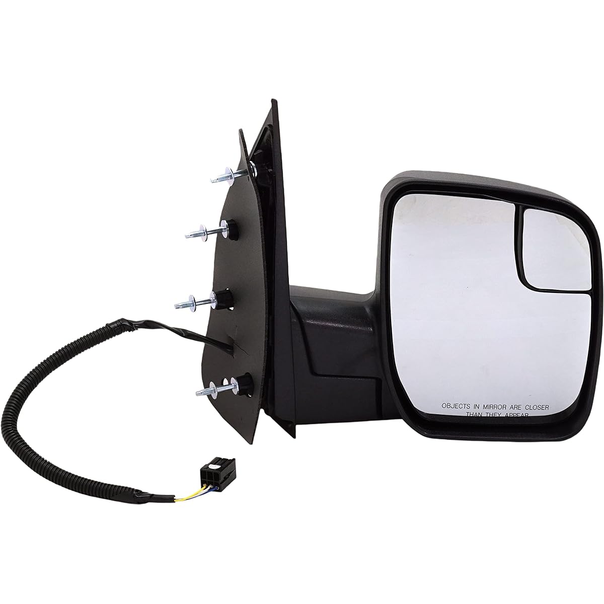 KOOL VUE Mirror passenger seat side 2010-2014 Ford E-350 Super Duty, 2010-2014 E-250, 2010-2014 E-150 & 2010-2014 E-450 SUPER DUTY POWER GLASS --FO1321396