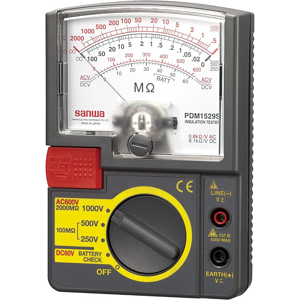 sanwa (Sanwa Electric Meter) Insulation Resistance Meter PDM1529S