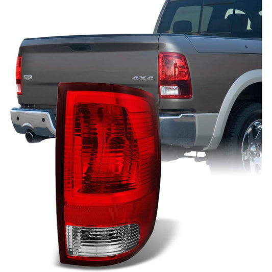 AKKON --2009-2018 DODGE RAM pickup track red clear tail light brake lamp passenger seat replacement for right side