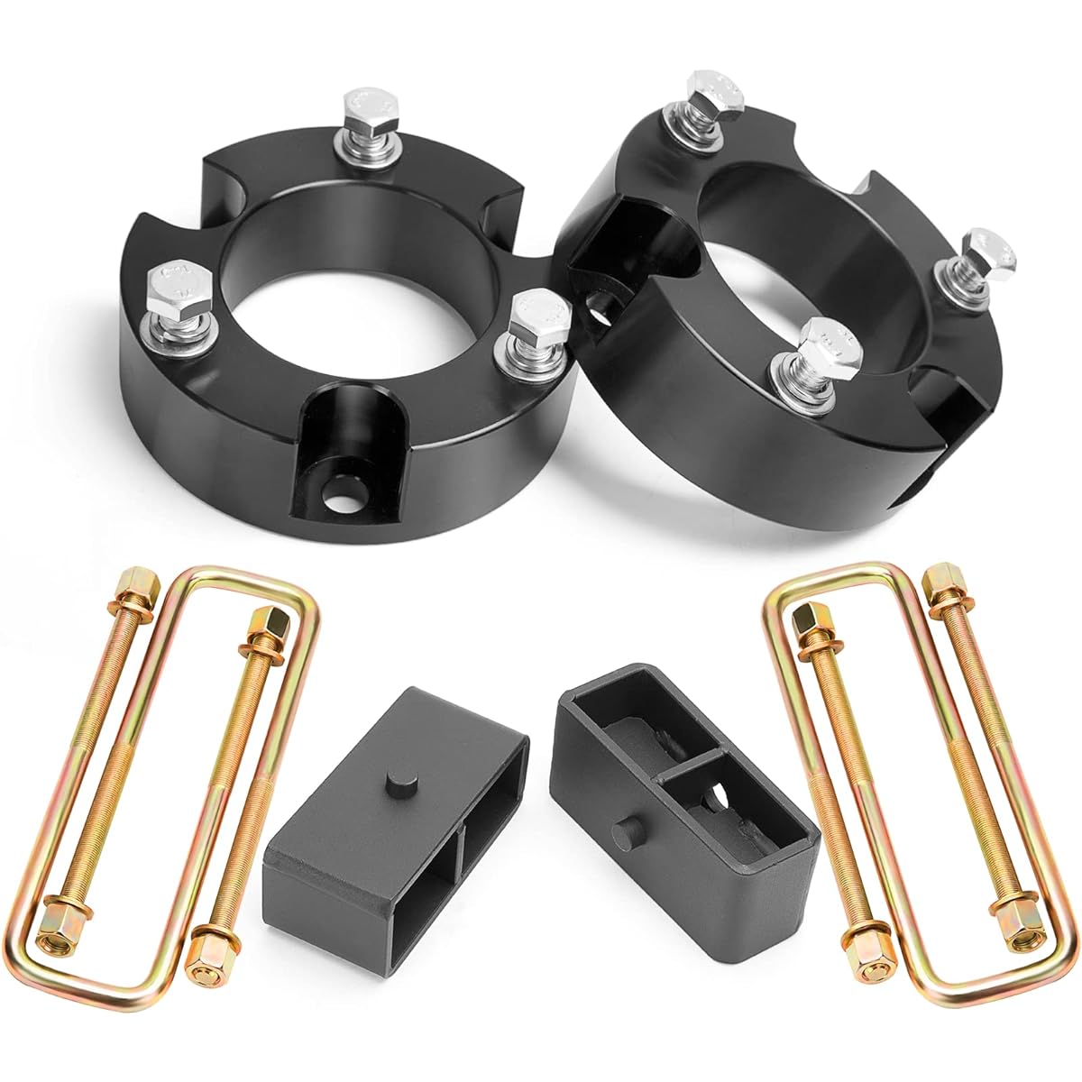 DYNOFIT leveling lift kit tachoma 2WD 4WD 2005-2023 2WD 4WD Front lift spacer 2-inch lift spacer 2-inch lift block suspension lift kit set U volt