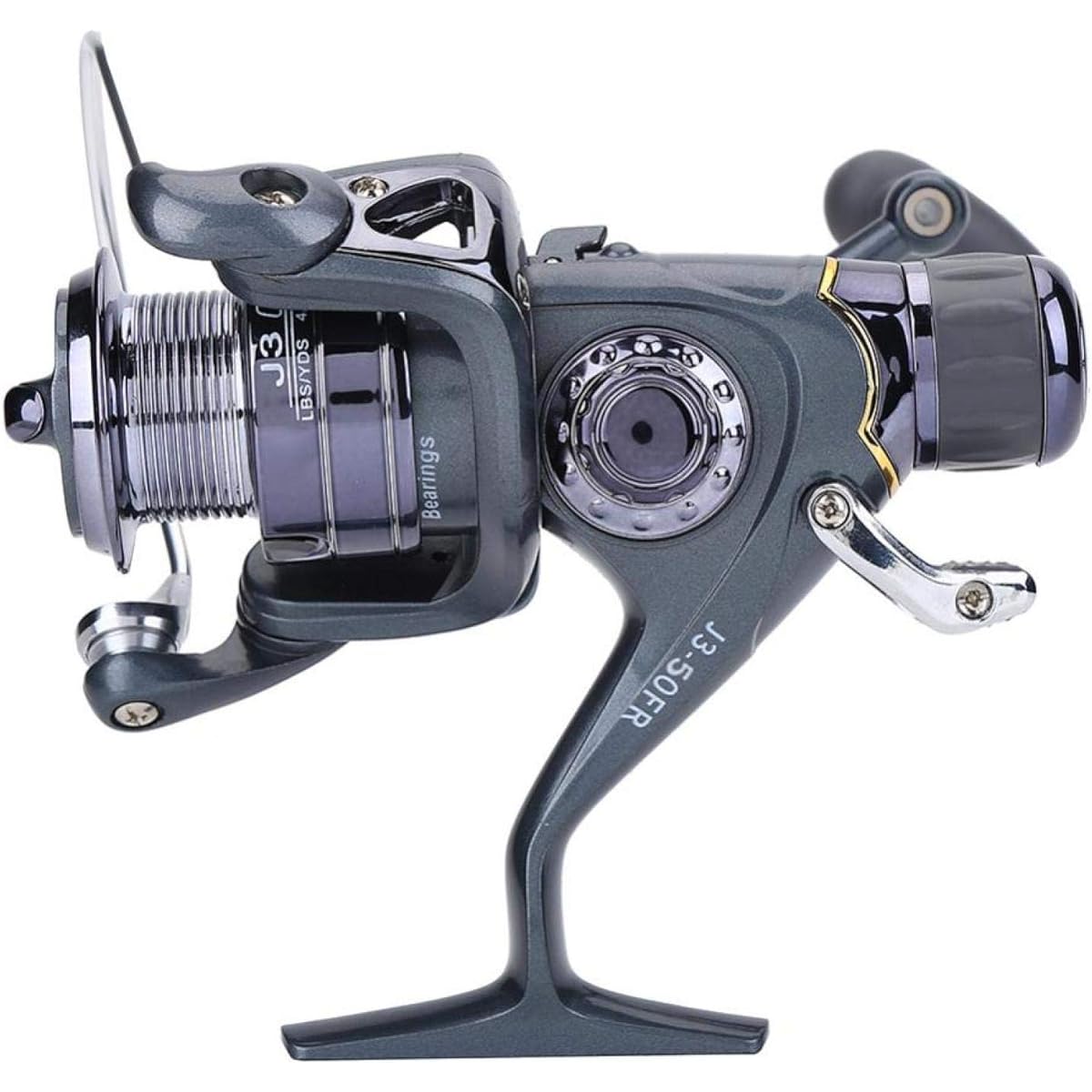 needlid Corrosion resistant carp spinning reel for carp fishing tackle, fishing reel (50FR)