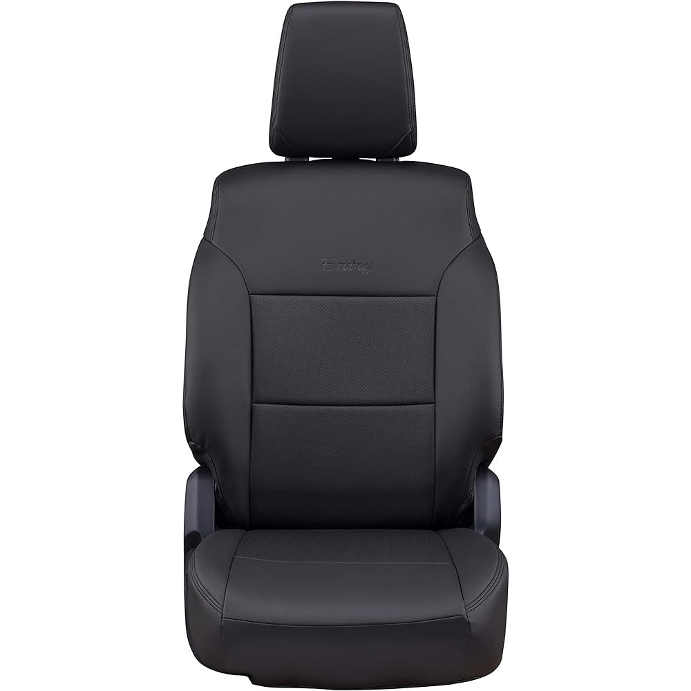 Clazzio Entry Seat Cover Jimny/Jimny Sierra JB64W / JB74W H30/7~ Dimple Type Black EQ-6015 [83NSA6015K]