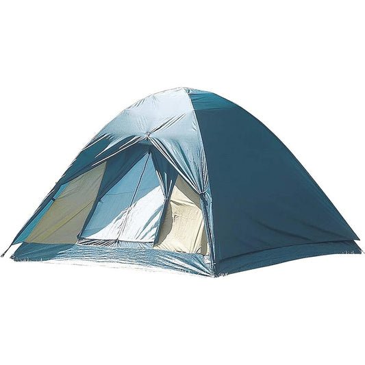 CAPTAIN STAG Tent Crescent Dome Tent M-3105 Dome Shape for 3 People Waterproof Lightweight and Compact Design Bag Included