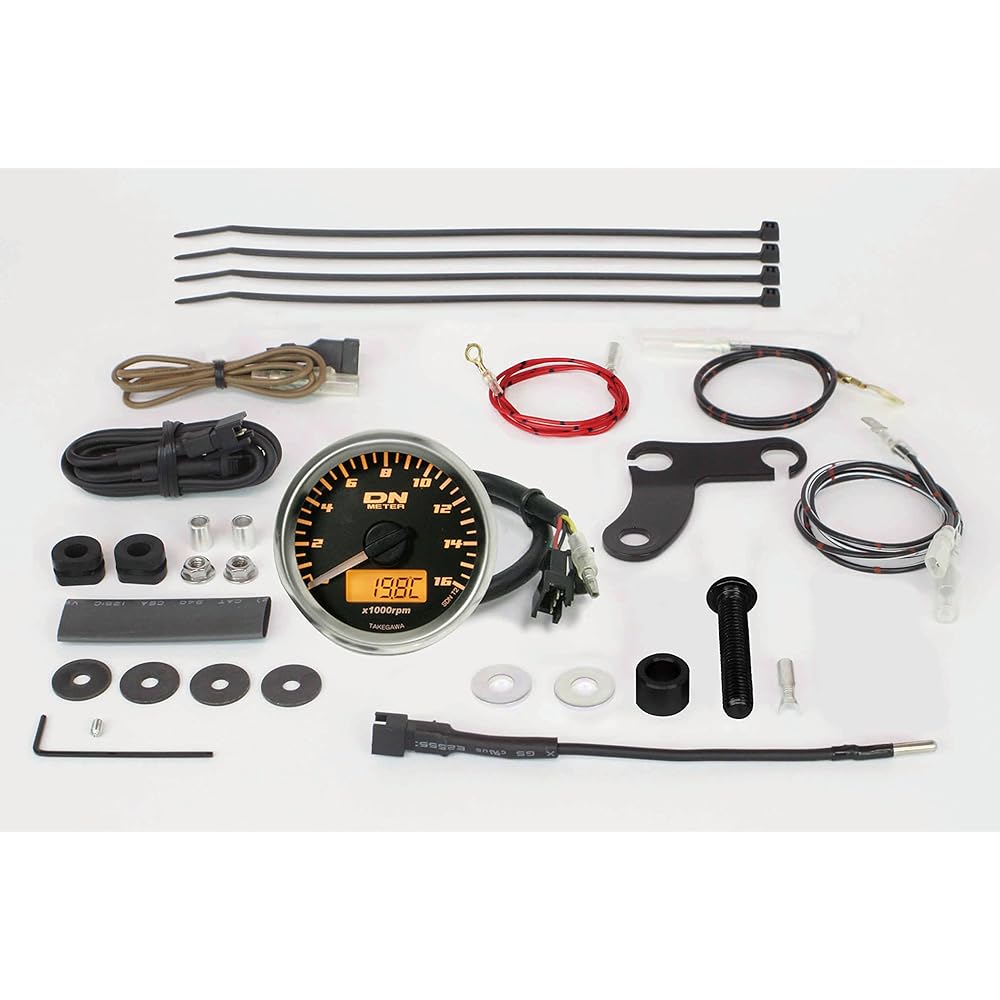Special parts TAKEGAWA φ48 small DN tachometer kit (orange LED) Rebel 250 (MC49)/500 (PC60) 05-05-0120