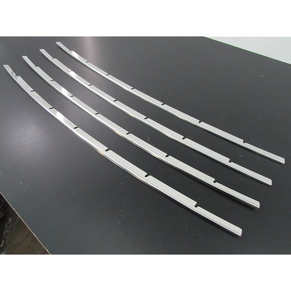 BRIGHTZ Prius α ZVW40W ZVW41W Early Stainless Steel Front Bumper Molding 4PC I Type [FBUM-MOL-033] Prius α Alpha Alpha Alpha Alpha 9007