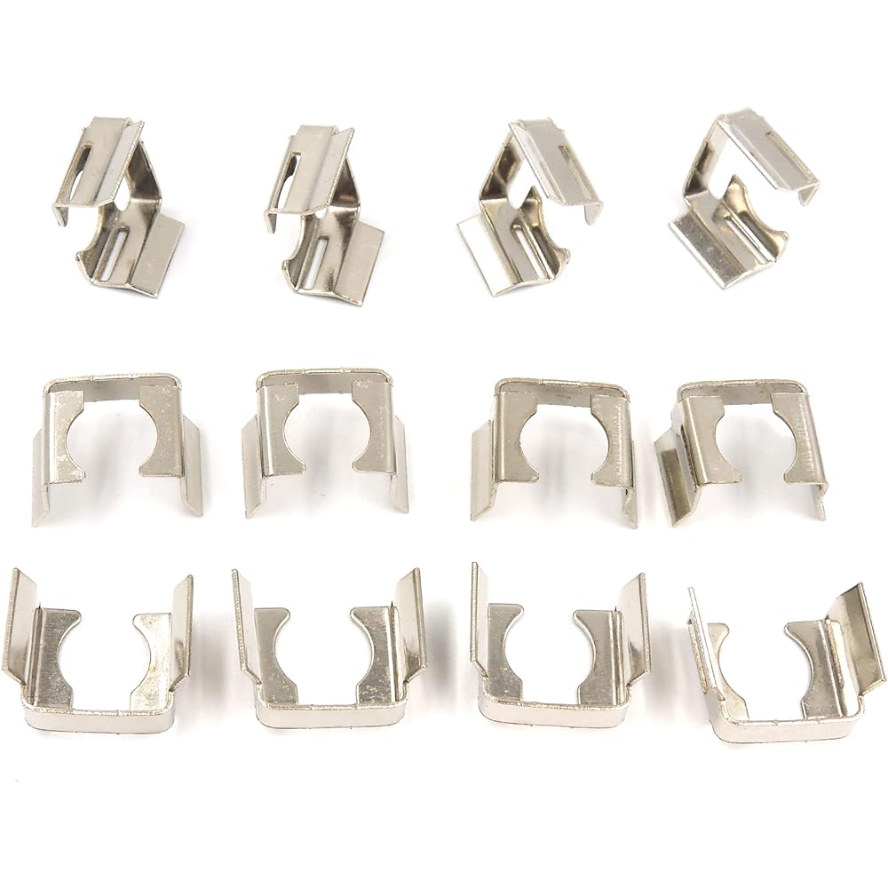 HISPORT Injector lock Rail Clip Universal Retainer Kit SK102 (12 pieces)
