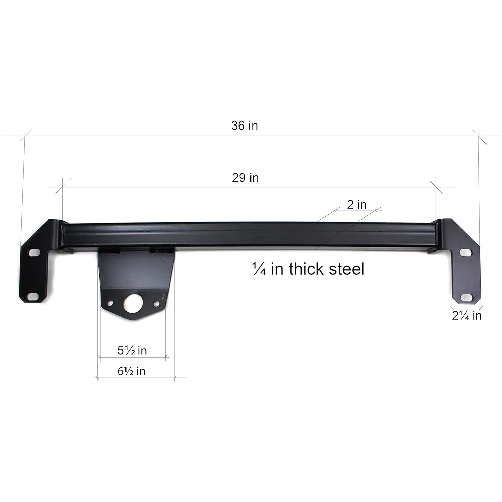 DSS-200 Steering Stabilizer Bar 03-08 Dodge Lamb 2500, 3500 diesel 5.9L 6.7L 8.0L (4x4) 4WD only