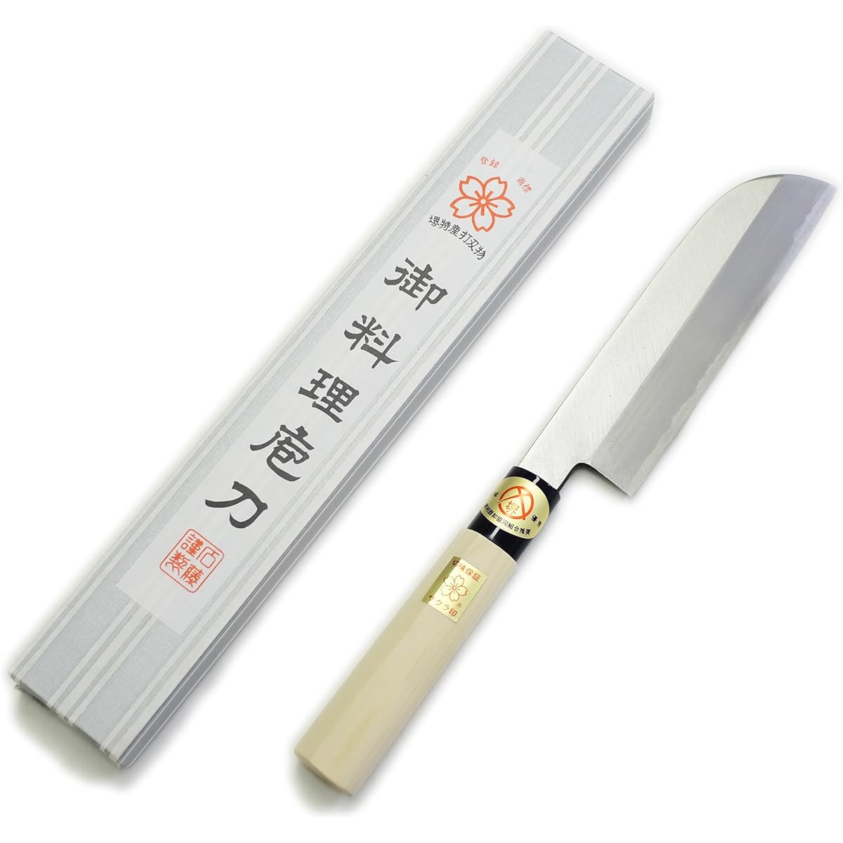 Sakai Ishifuji Sadamune sickle-shaped thin blade knife 165mm Japanese knife