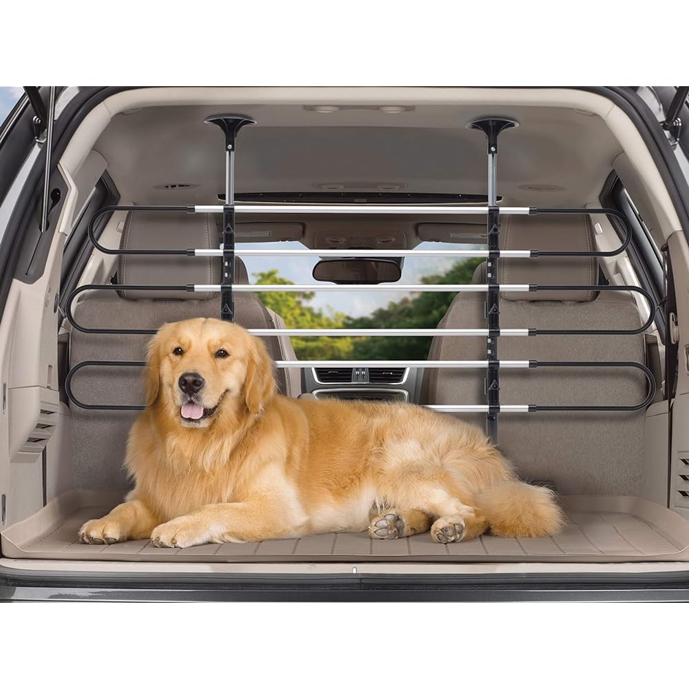 WeatherTech Pet Barrier -Keep your pets safely behind the second or third row seats. PET BARRIER 8apb01