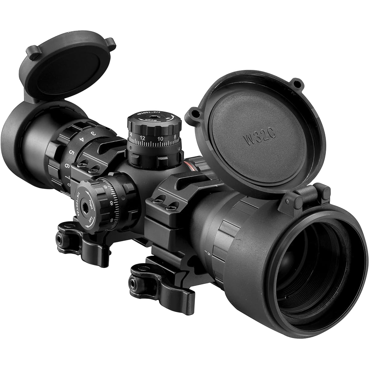 Tokyo Marui NEW Illuminated Short Zoom Scope Mount Ring Set