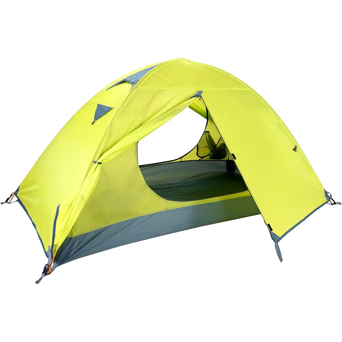 Azarxis Tent, Touring Tent, Solo Tent, Double Layer, Front Chamber, Lightweight, Windproof, Rainproof, For 1, 2, 3 People, 3 Seasons, 4 Seasons, Summer, Winter, Single, Two, Camping/Climbing/Mountains/Biking/Excursion/Picnic