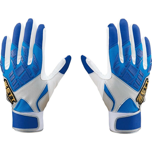ZETT Baseball General Use Batting Gloves Neo Status for Both Hands 3D Feel Silicone Parts Grip BG798B