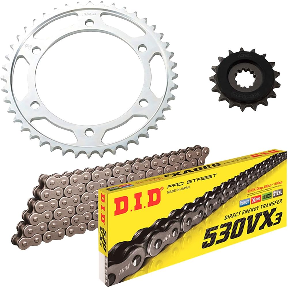 D.I.D (Daido Kogyo) F/R sprocket 3-point replacement kit DK-11 KAWASAKI ZZR1100 /ZX-11 93-01 / (D)