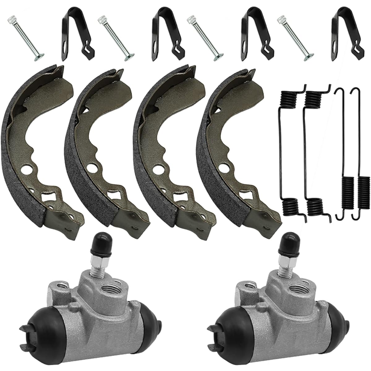 M MATI Front Brake Wheel Cylinder Shoes Kawasaki Mule 500 520 550 KAF300 43092-1057 41047-1051