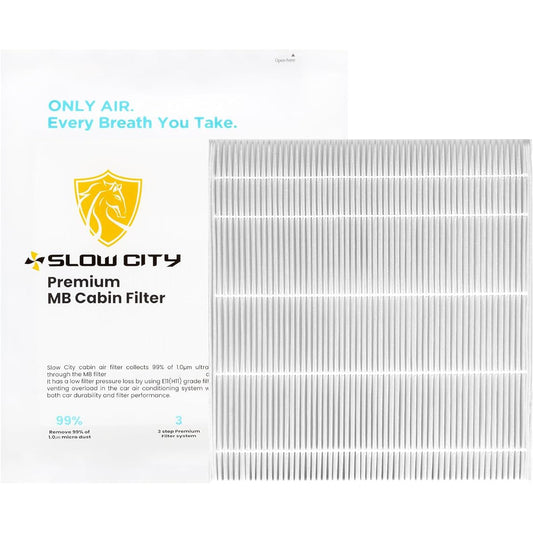 Slow City Premium Cabin Air Filter Hyundai Erantra (2020-22) Ioniq5 (2021-22) TUCSON (2021-22) Santa Fe (2021-22) KIA SORENTO (2020-22) K5 (2020-2020) ) -22), K. 8 (2021-22), Sportage (2021-22), EV6 (2022)