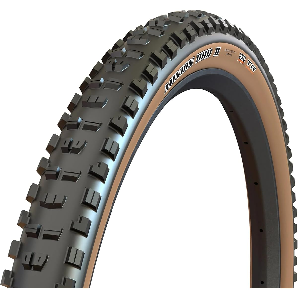 Maxxis Minion DHRⅡ Foldable Dark Tan Wall (27.5X2.40WT, EXO/TR) TB00220200