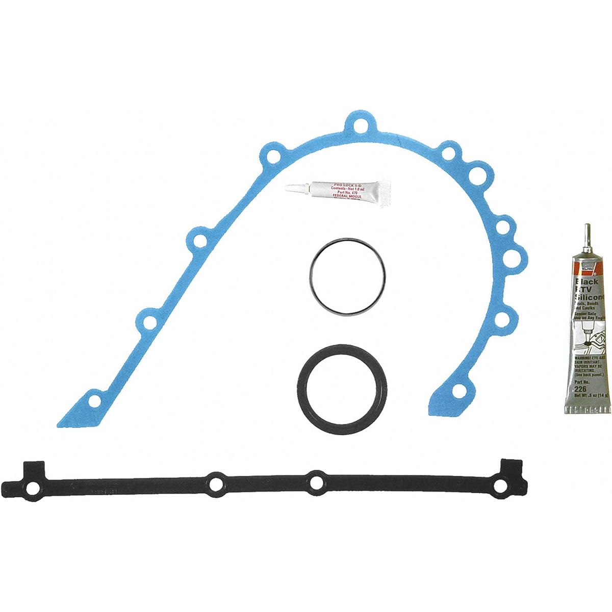 FEL-PRO TCS 45458 Timing cover gasket set repair sleeve