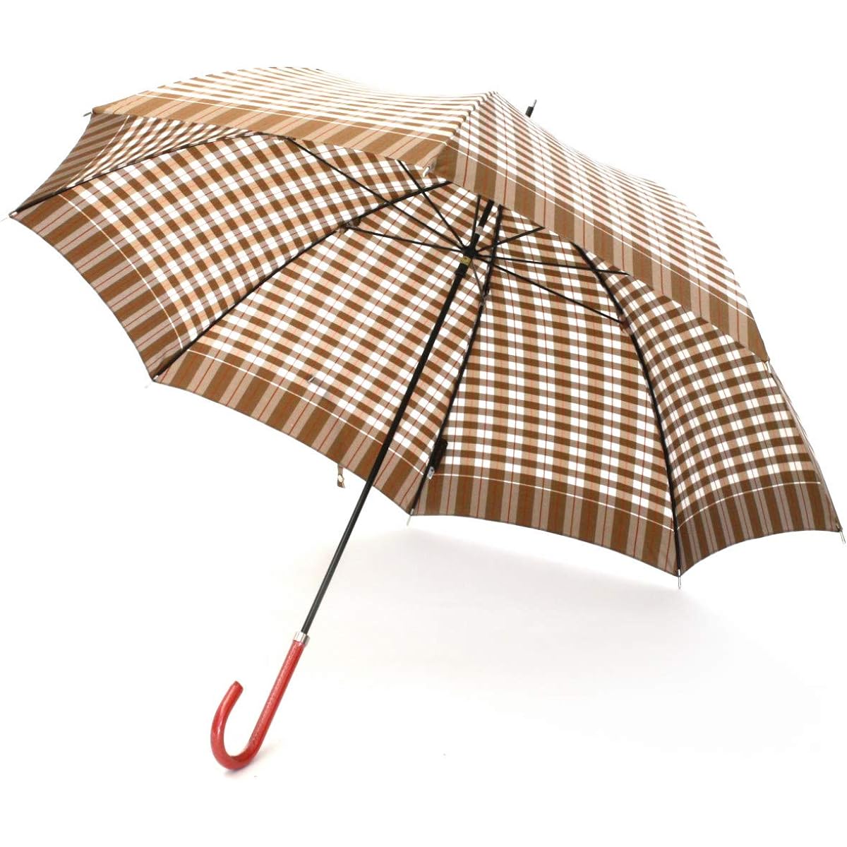 Makita Shoten Long Umbrella Retro Check Gingham Check