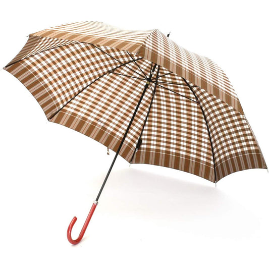 Makita Shoten Long Umbrella Retro Check Gingham Check