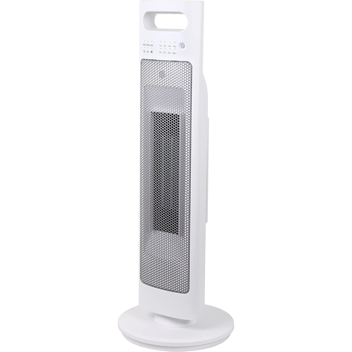 Denkyosha ZEPEAL Tower Ceramic Heater with Human Sensor DTC-L120M-WH White