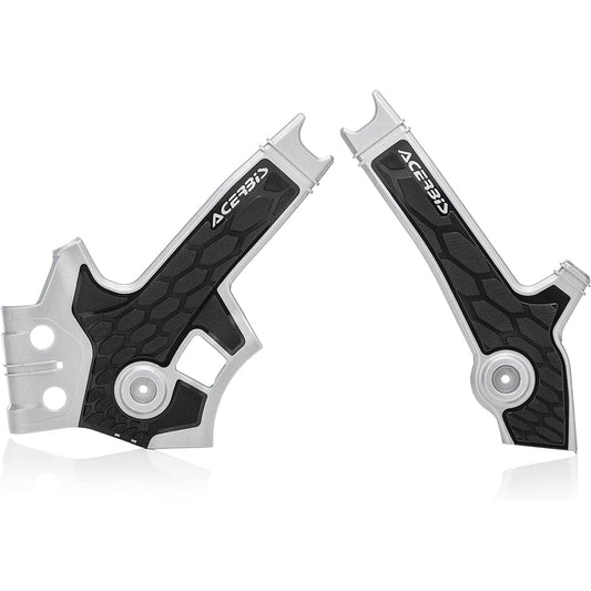 Acerbis X-GRIP frame guard (gray/black) 96-20 for SUZUKI DR650SE