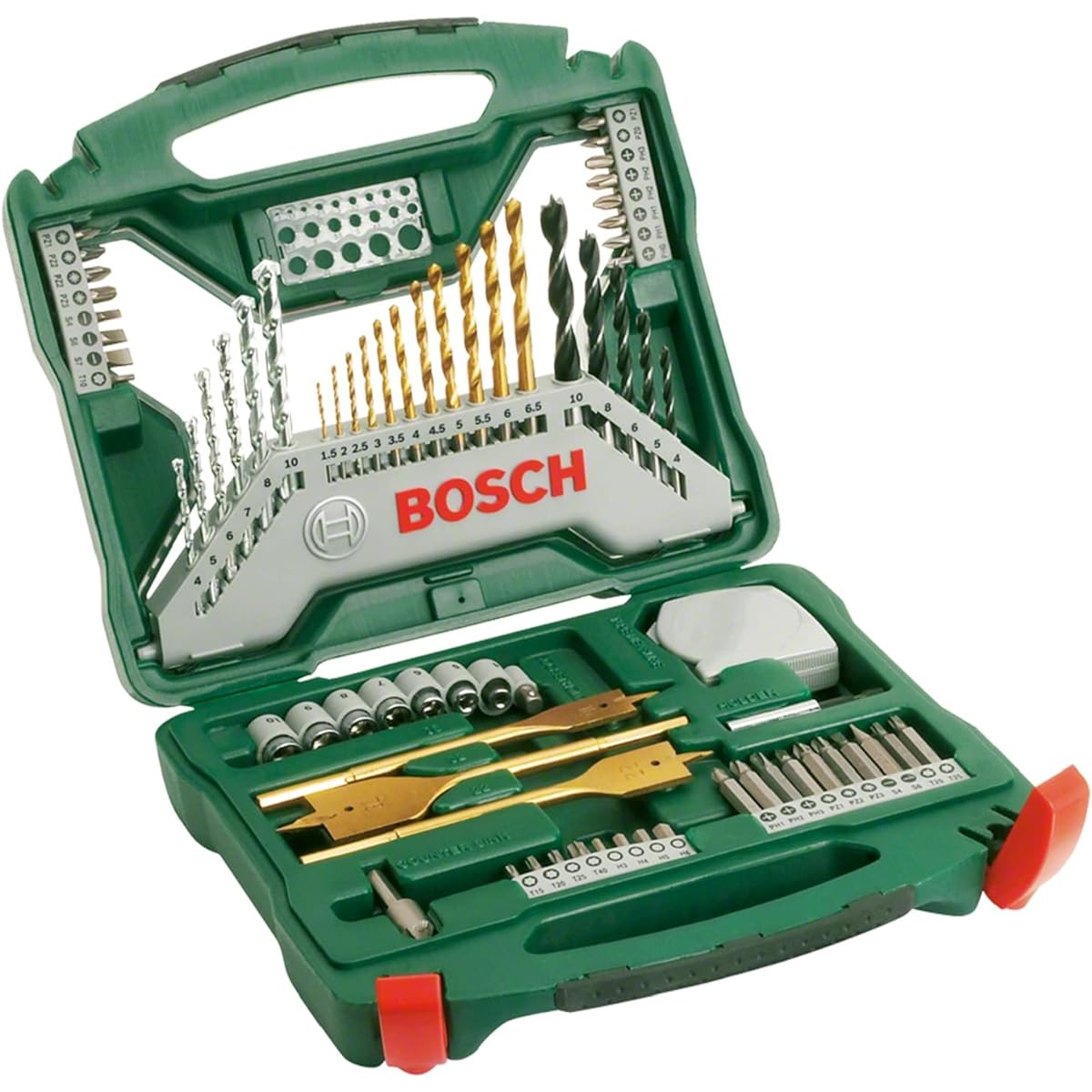 BOSCH Drill Bit Set HSS 1.5~32mm/Set of 70 2607019329
