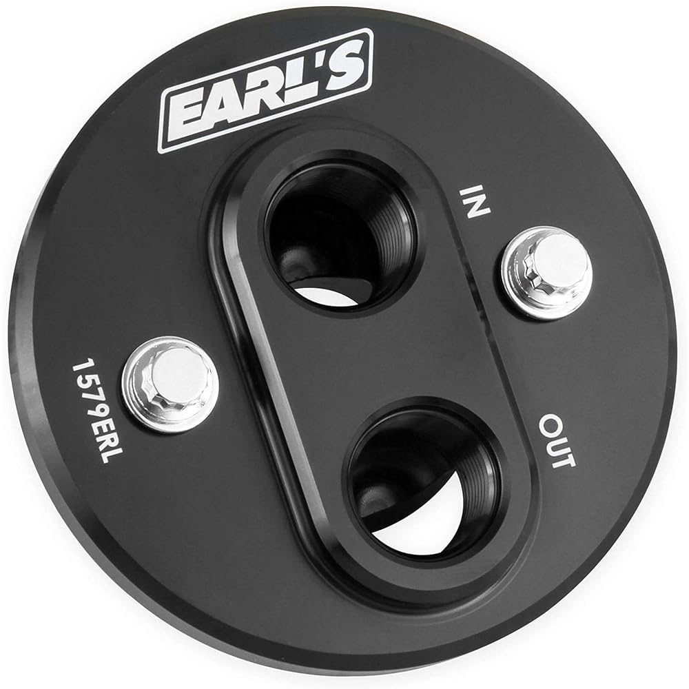 Earl's Performance Plumbing SBC Remote Oil Filter Adapter