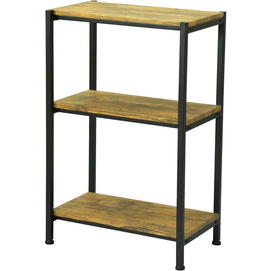 AIS Bronx 3 Tier Rack Height 77.5cm Brown ABX-100 BR