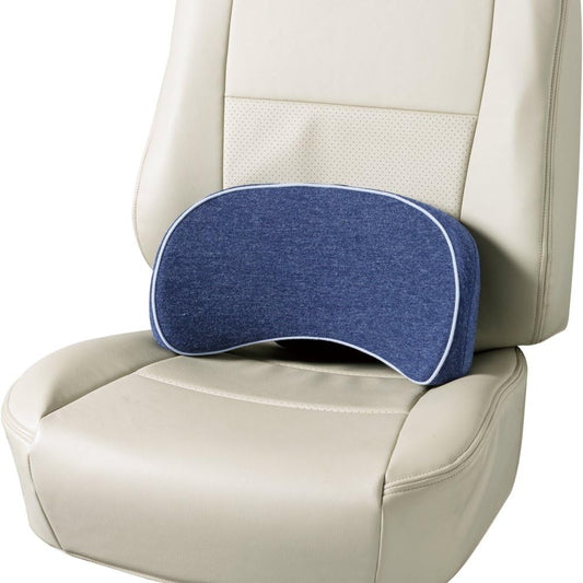 BONFORM Seat Cushion Healing Lab Light/Normal Car Londra and Others Koshihold Type 21x16x38cm Dark Blue 5686-76DB