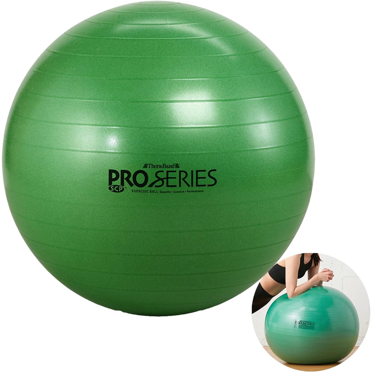 Balance Ball Exercise Ball Theraband with Manual Core Training Stretching Exercise Inner Muscle D&M THERABAND Domestic Authorized Importer