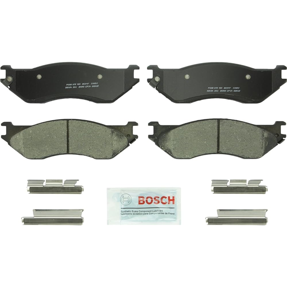 BOSCH BC433 QUIETCAST Premium Ceramic Disc Brake Pad Set Crisler Conquet/Mitsubishi Star on/Prims Conquest/Toyota Cresida/Pickup/Tacoma -Front
