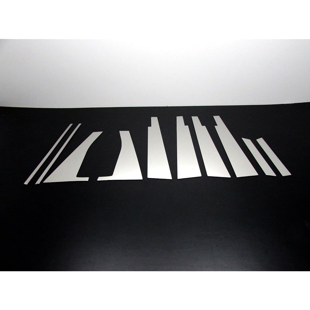 BRIGHTZ Move Custom LA100S LA110S Super Mirror Stainless Plated Pillar Panel Wide Visor Useful 10PC [PIL-SIL-359] LA LA100 LA110 100 110 Move Move Custom Move Custom 19817