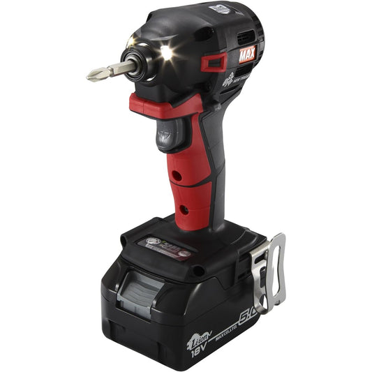 MAX MAX Rechargeable Brushless Impact Driver (Red) Body Only PJ-ID152R (PJ91180)