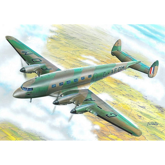 Barom 1/72 British Army De Havilland DH.91 Albatross 4-engine Passenger Aircraft Fiona 1943 Air Force Type Plastic Model CV72129