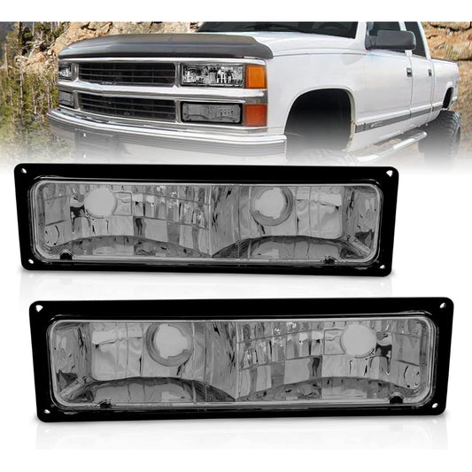Amerilite replacement Packing Winker Light Smoke Pair 88-98 Chevrolet Frill Size -The passenger seat and driver's seat side