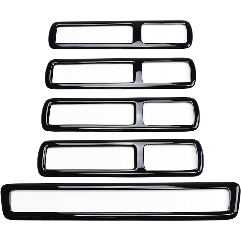 SecondStage Toyota Alphard Vellfire 30 Series Roof Duct Panel Piano Black T252BLK