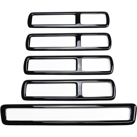 SecondStage Toyota Alphard Vellfire 30 Series Roof Duct Panel Piano Black T252BLK