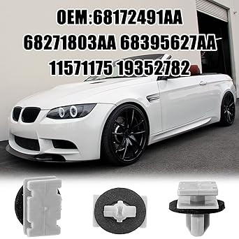 20 Locker Fender Exterior Trim Molding Clip Joup Grand Cherokie Compass 68172491AA 68271803AA 68395627AA