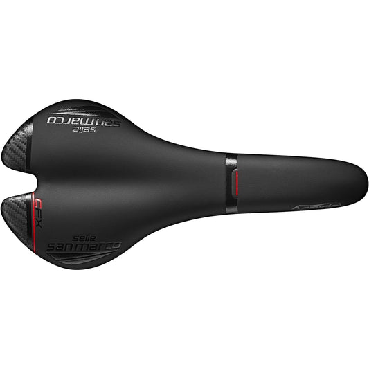 Selle Sanmarco Bicycle Road Bike Mountain MTB Saddle ASPIDE Full-Fit Carbon FX Narrow 902WN401 Black