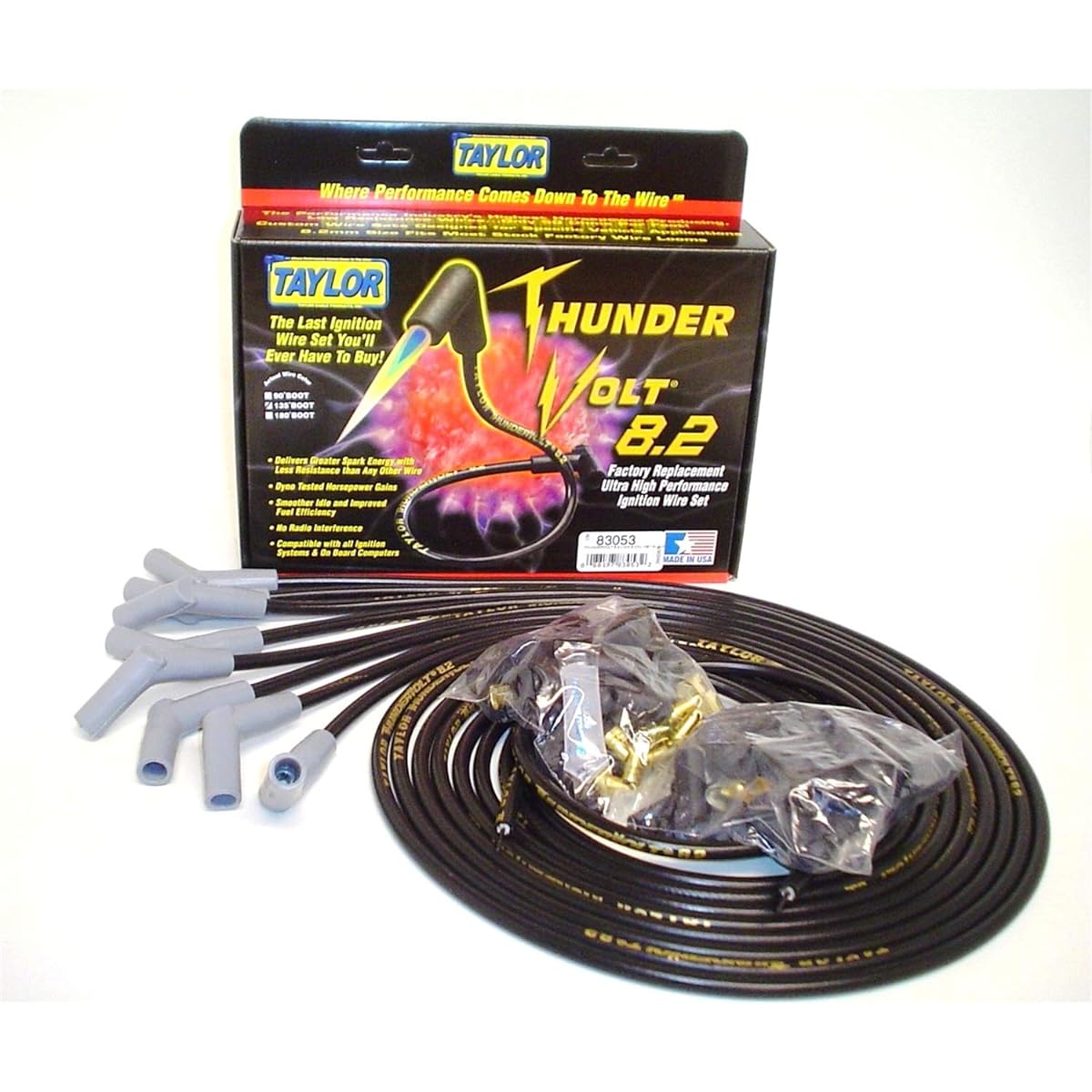 Taylor Cable 83053 ThunderVolt 8.2 Spark plug wire set